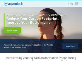 'aspentech.com' screenshot