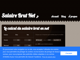 'salairebrutnet.fr' screenshot