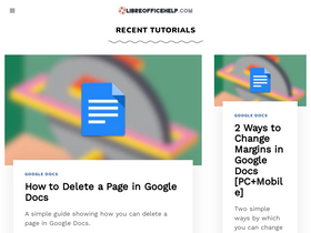 'libreofficehelp.com' screenshot