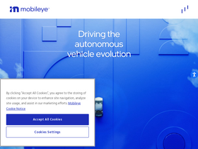 'mobileye.com' screenshot