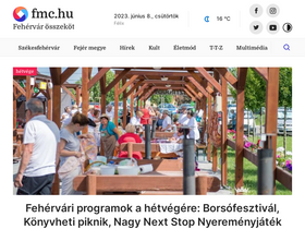 'fmc.hu' screenshot