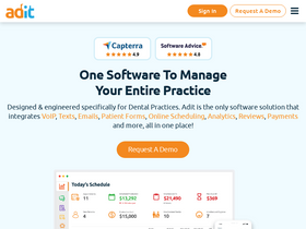 'adit.com' screenshot