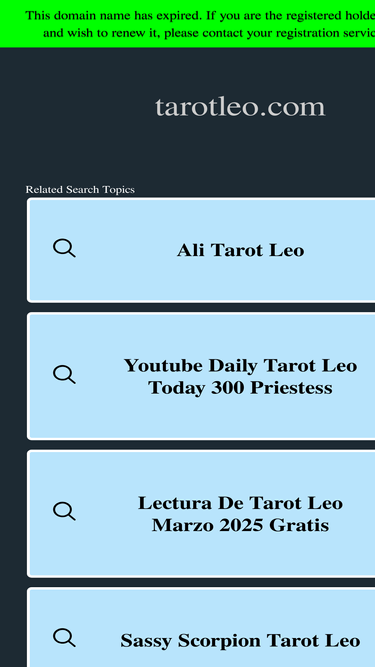 tarotleo.com