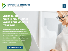 'expertise-energie.fr' screenshot