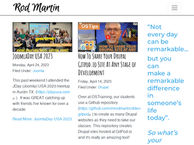 'imrodmartin.com' screenshot