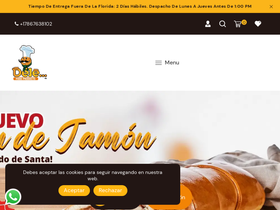delefood.com homepage screenshot