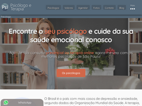 'psicologoeterapia.com.br' screenshot