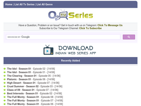 'o2tvseries.com' screenshot