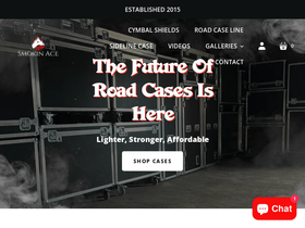 smokinacecasecompany.com homepage screenshot