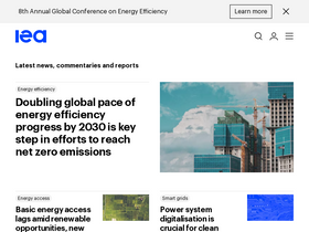 'iea.org' screenshot