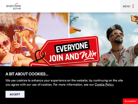 'everyoneactive.com' screenshot