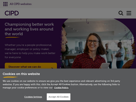 'cipd.co.uk' screenshot