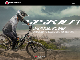 'polygonbikes.com' screenshot