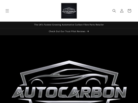 Autocarbon homepage screenshot
