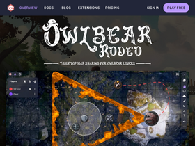 'owlbear.app' screenshot