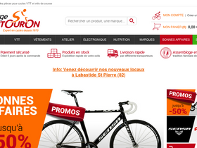 'sergedutouron.com' screenshot