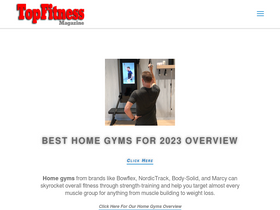 'topfitnessmag.com' screenshot
