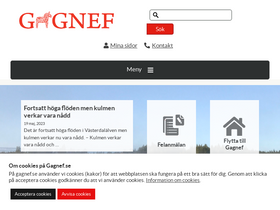'gagnef.se' screenshot