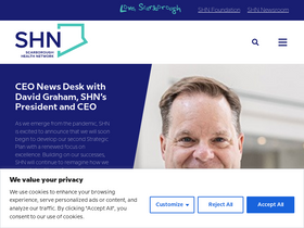 'shn.ca' screenshot