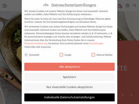 'backenmitchristina.at' screenshot