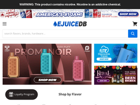 'ejuicedb.com' screenshot