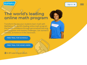 'mathletics.com' screenshot
