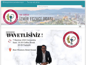 'izmireczaciodasi.org.tr' screenshot