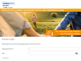 Finanzportal Fondsdepotbank De Analytics Market Share Data Ranking Similarweb