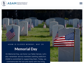 'asam.org' screenshot