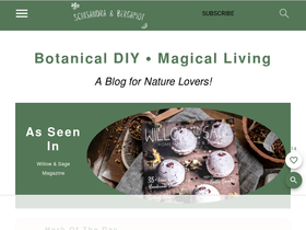 'schisandraandbergamot.com' screenshot