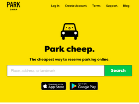 'parkchirp.com' screenshot