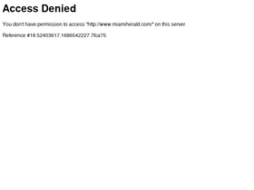 'miamiherald.com' screenshot