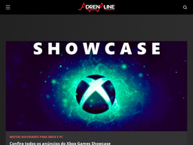 'adrenaline.com.br' screenshot