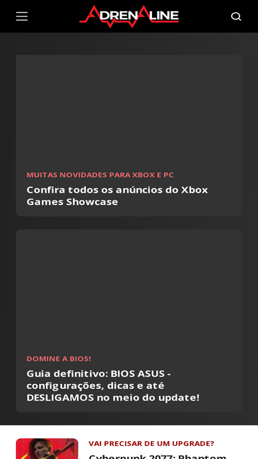 Confira todos os anúncios do Xbox Games Showcase - Adrenaline