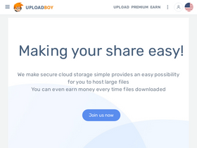 'uploadboy.com' screenshot