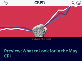 'cepr.net' screenshot