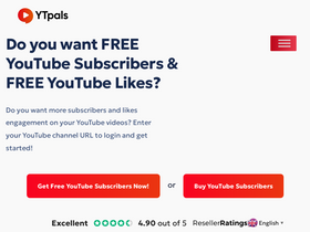 'ytpals.com' screenshot