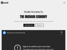 'availproject.org' screenshot