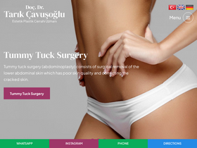 'tarikcavusoglu.com' screenshot