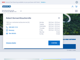 'point-s.ca' screenshot