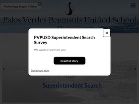 'pvpusd.net' screenshot