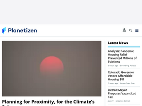 'planetizen.com' screenshot