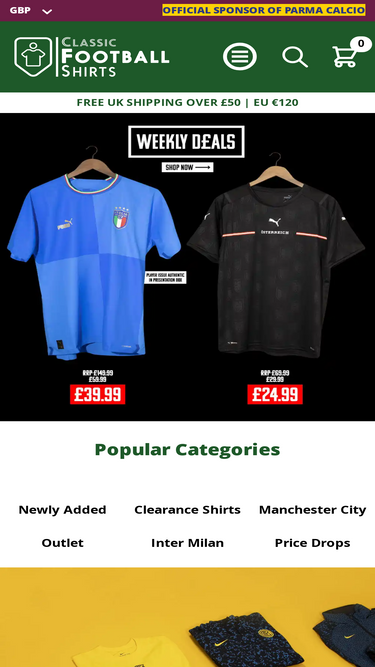 classicfootballshirts.co.uk