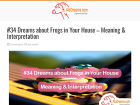 'alodreams.com' screenshot