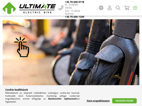 'ultimate-ebike.com' screenshot