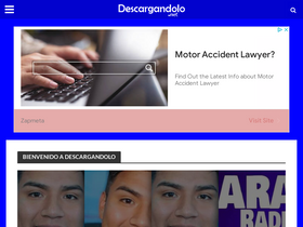 'descargandolo.net' screenshot