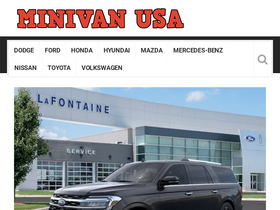 'minivanusa.com' screenshot