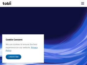 'tobii.com' screenshot