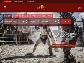 'romaworld.com' screenshot