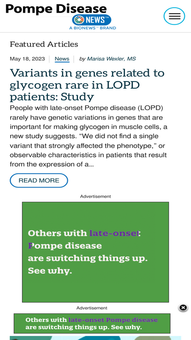 pompediseasenews.com